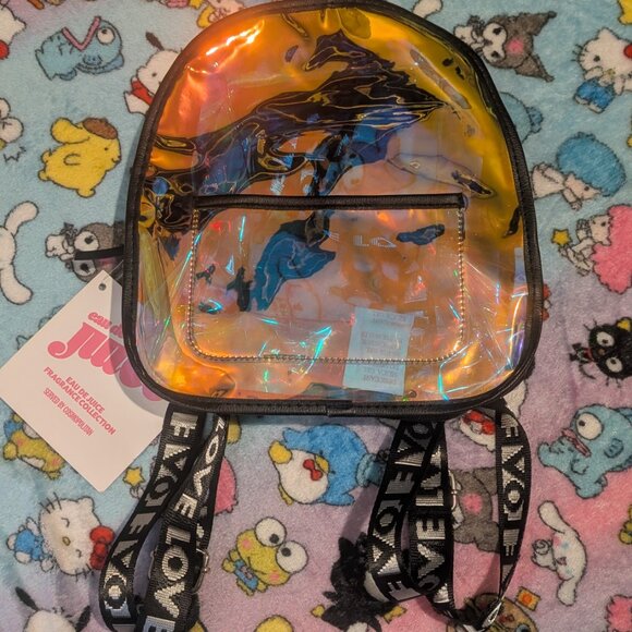 NWT Cosmopolitan Eau De Juice Holographic MiniBackpack Exclusive Limited Edition - Picture 1 of 5